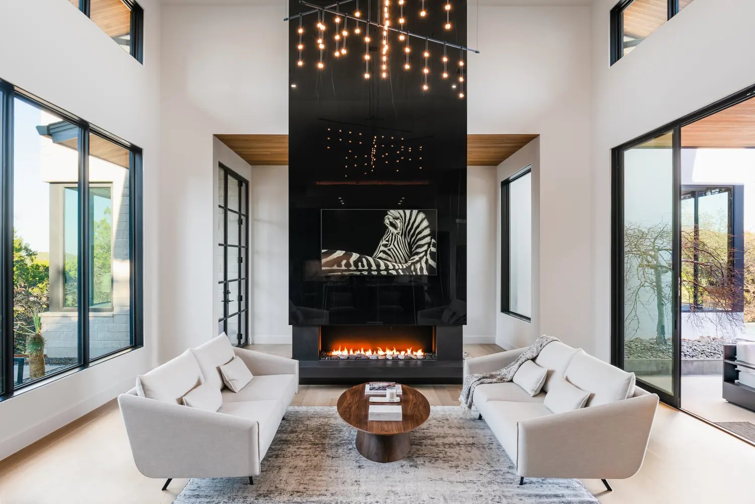 A modern interior designed by Laura Burton Interiors