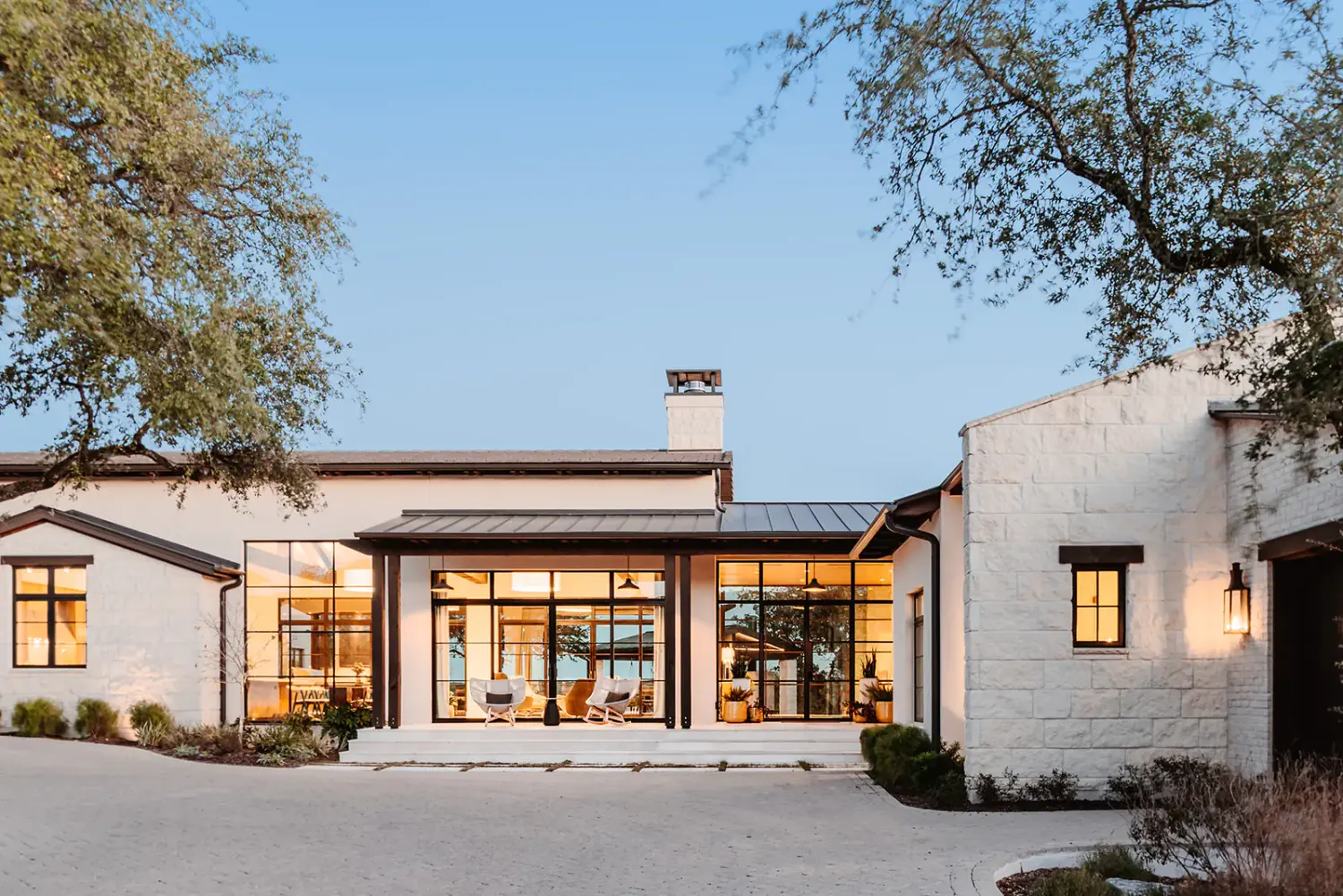 Inside the studio — a considered, material-rich interior